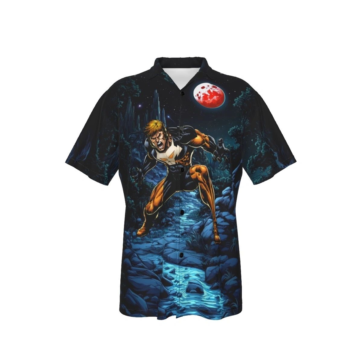 BRIN LONDO READY COVER ALL-OVER PRINT SHIRT AND TANK TOP