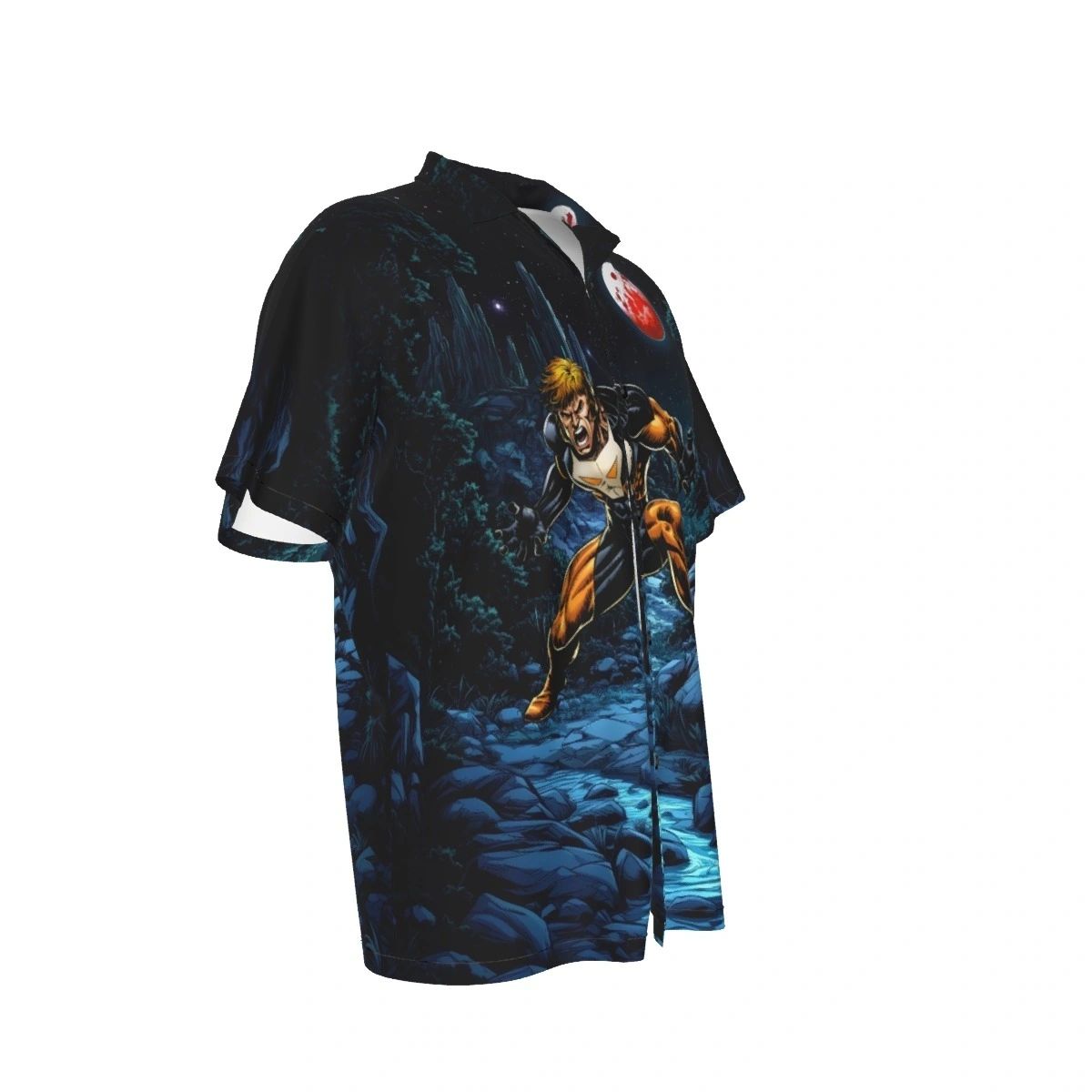 BRIN LONDO READY COVER ALL-OVER PRINT SHIRT AND TANK TOP