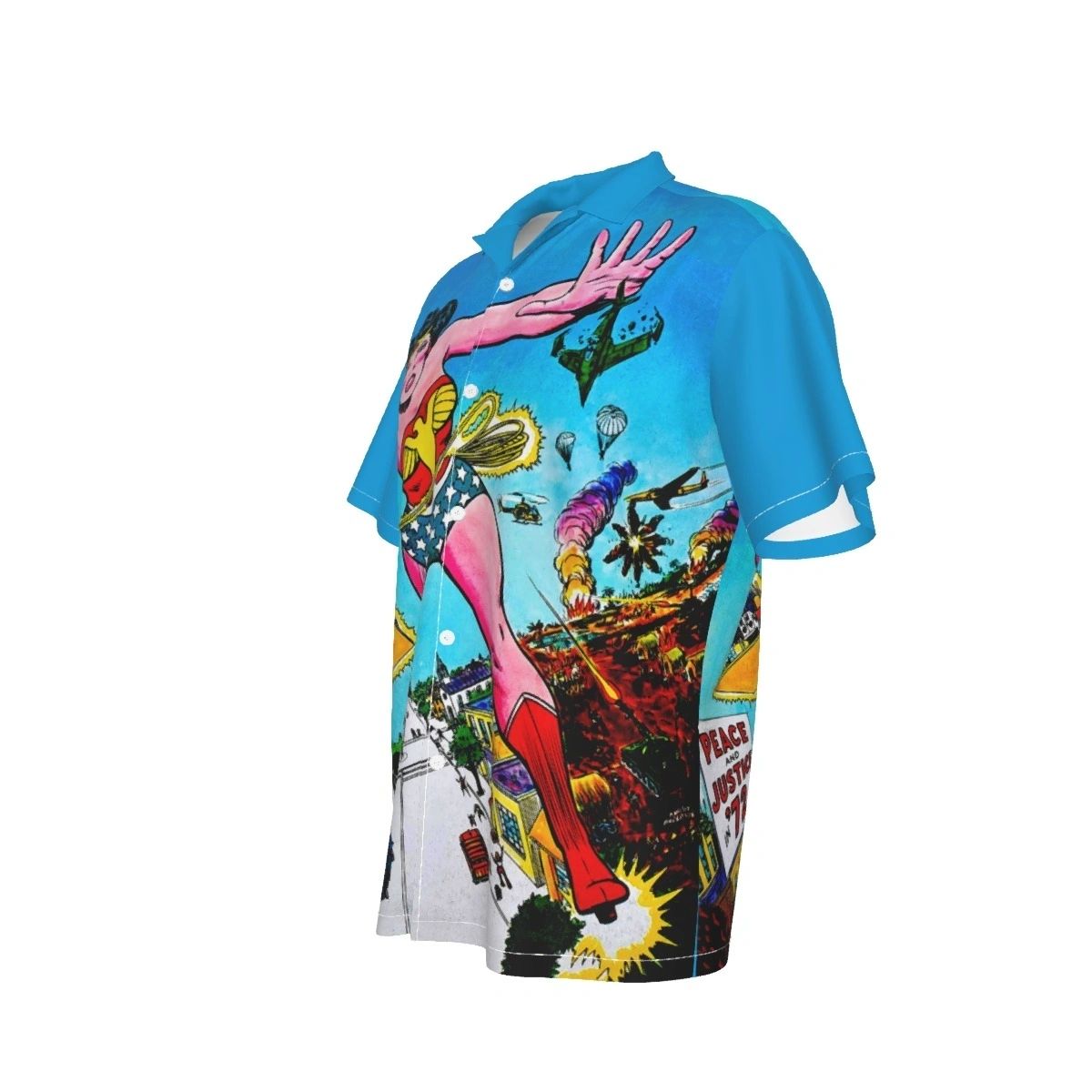 WONDER WOMAN FROM MS MAG OVER PRINT SHIRT AND TANK TOP