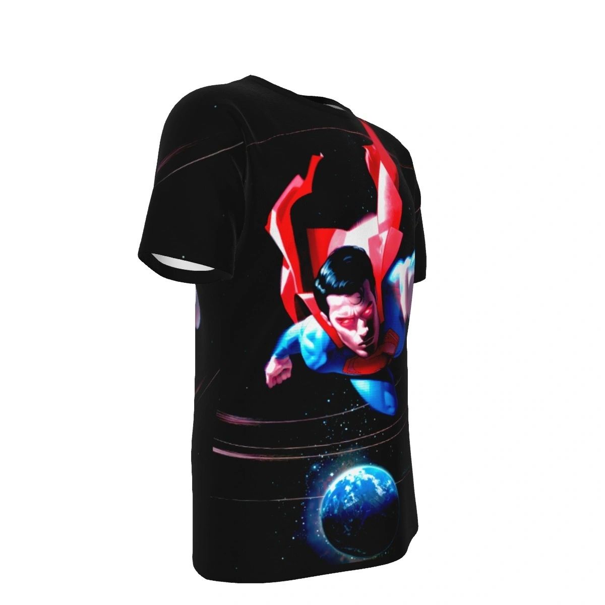 SUPERMAN ACTION 1008 VAR ALL OVER PRINT SHIRT AND TANK TOP - JEFF DEKAL ART