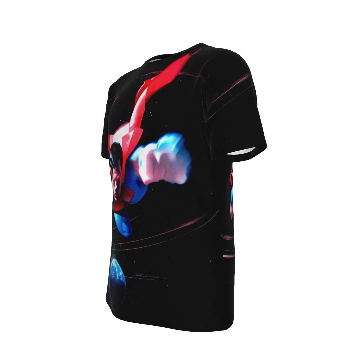 SUPERMAN ACTION 1008 VAR ALL OVER PRINT SHIRT AND TANK TOP - JEFF DEKAL ART
