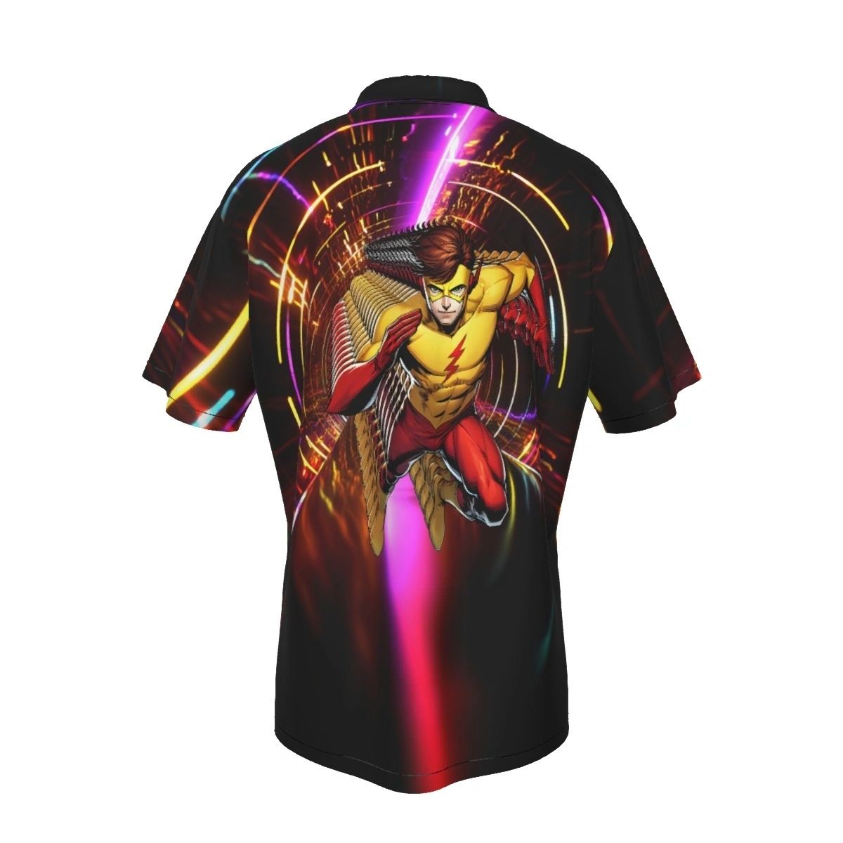 WALLY WEST READY COVER ALL-OVER PRINT SHIRT AND TANK TOP - KID FLASH