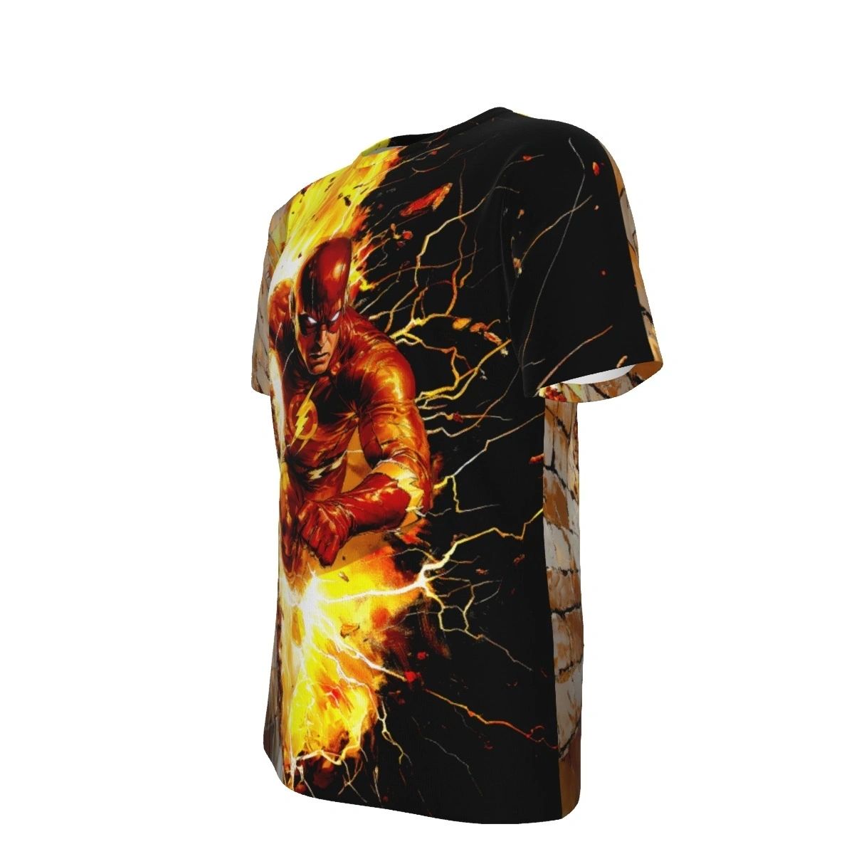 WALLY WEST FLASH THRU WALL COVER ALL-OVER PRINT SHIRT AND TANK TOP