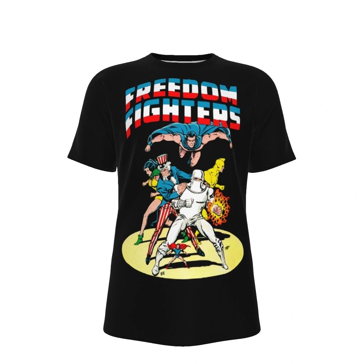 FREEDOM FIGHTERS ALL-OVER PRINT SHIRT AND TANK TOP - HUMAN BOMB