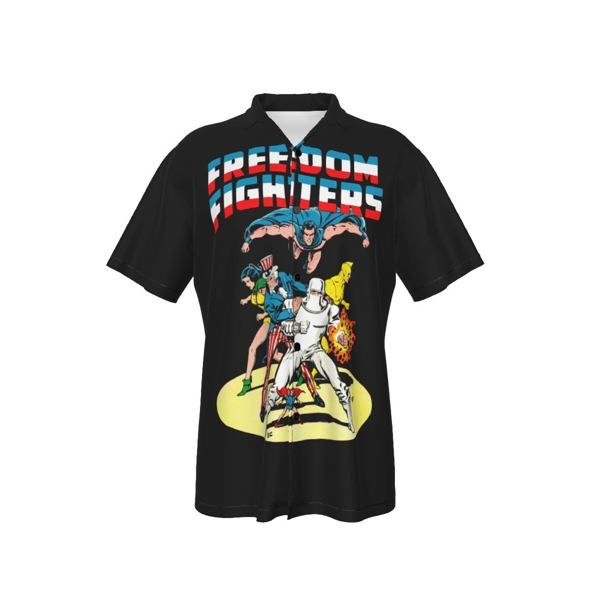 FREEDOM FIGHTERS ALL-OVER PRINT SHIRT AND TANK TOP - HUMAN BOMB