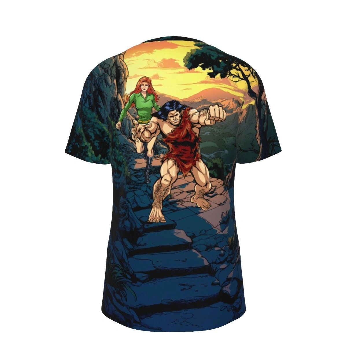 GNARRK READY WITH LILITH ALL-OVER PRINT SHIRT AND TANK TOP