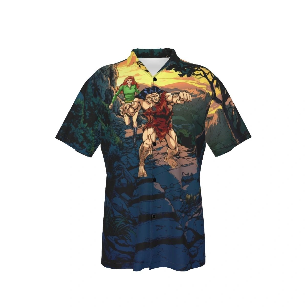 GNARRK READY WITH LILITH ALL-OVER PRINT SHIRT AND TANK TOP