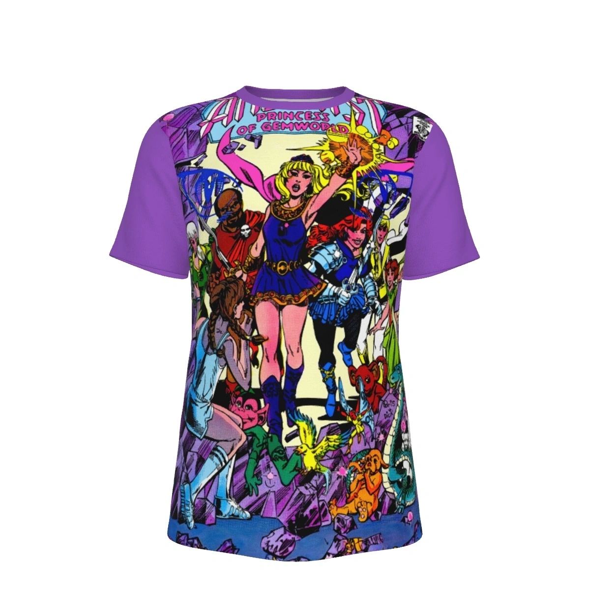 AMETHYST ANNUAL 1 V2 COVER ALL OVER SHIRT AND TANK TOP