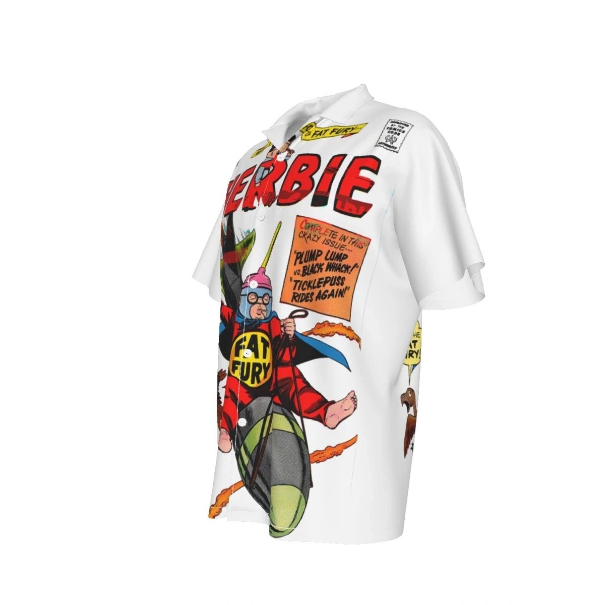HERBIE THE FAT FURY 10 COVER ALL OVER SHIRT AND TANK TOP