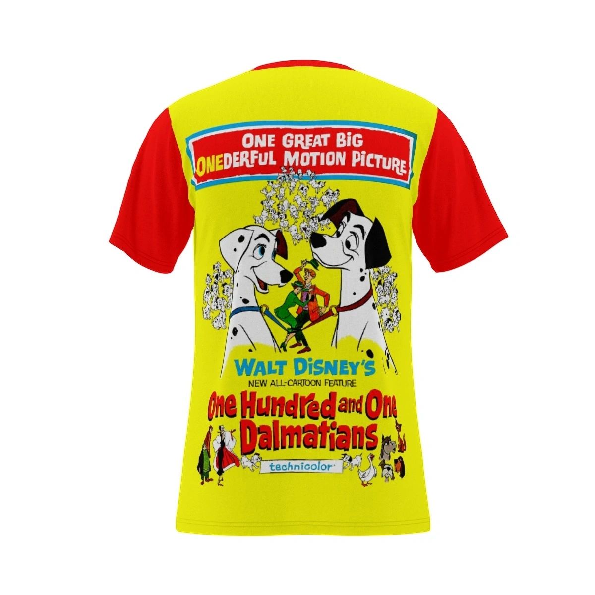 101 DALMATIANS MOVIE POSTER ALL OVER PRINT SHIRT & TANK