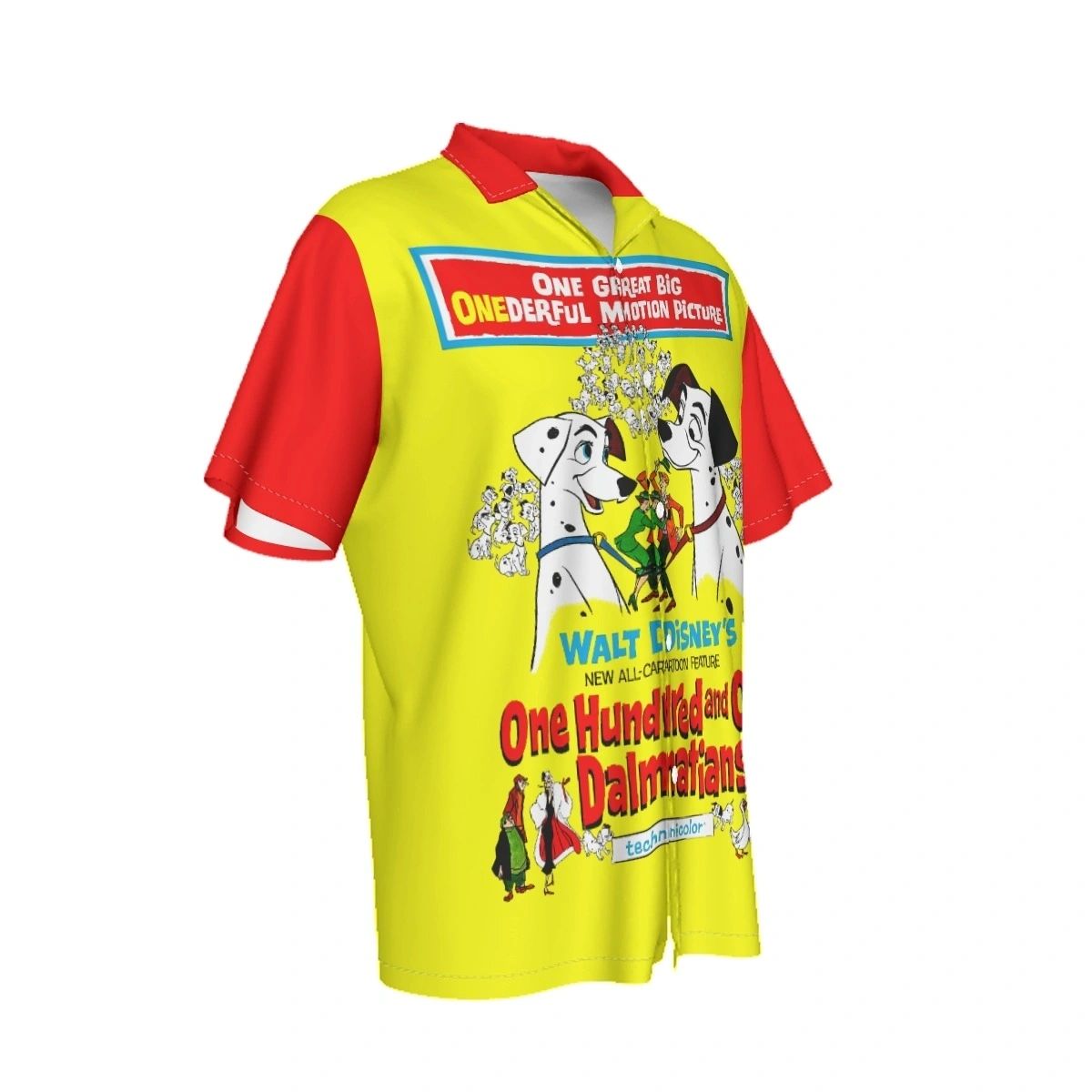 101 DALMATIANS MOVIE POSTER ALL OVER PRINT SHIRT & TANK