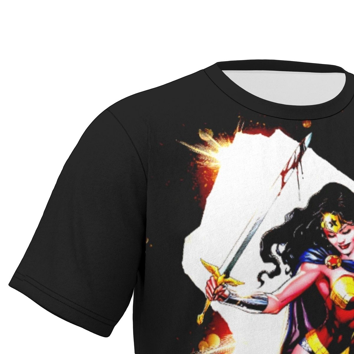 WONDER WOMAN IVAN RIES PINUP ALL OVER PRINT SHIRT AND TANK TOP