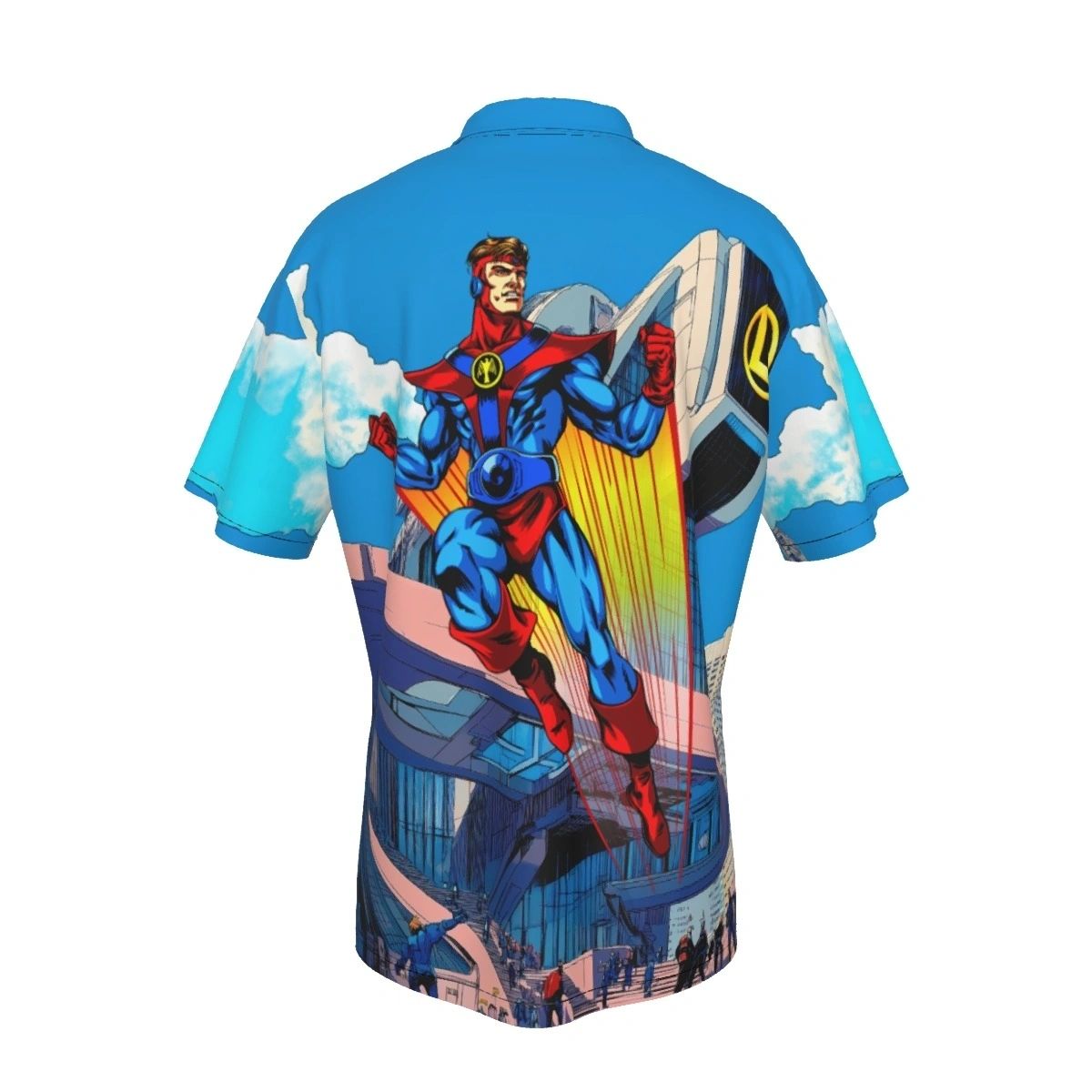 COLOSSAL BOY READY ALL OVER SHIRT AND TANK TOP