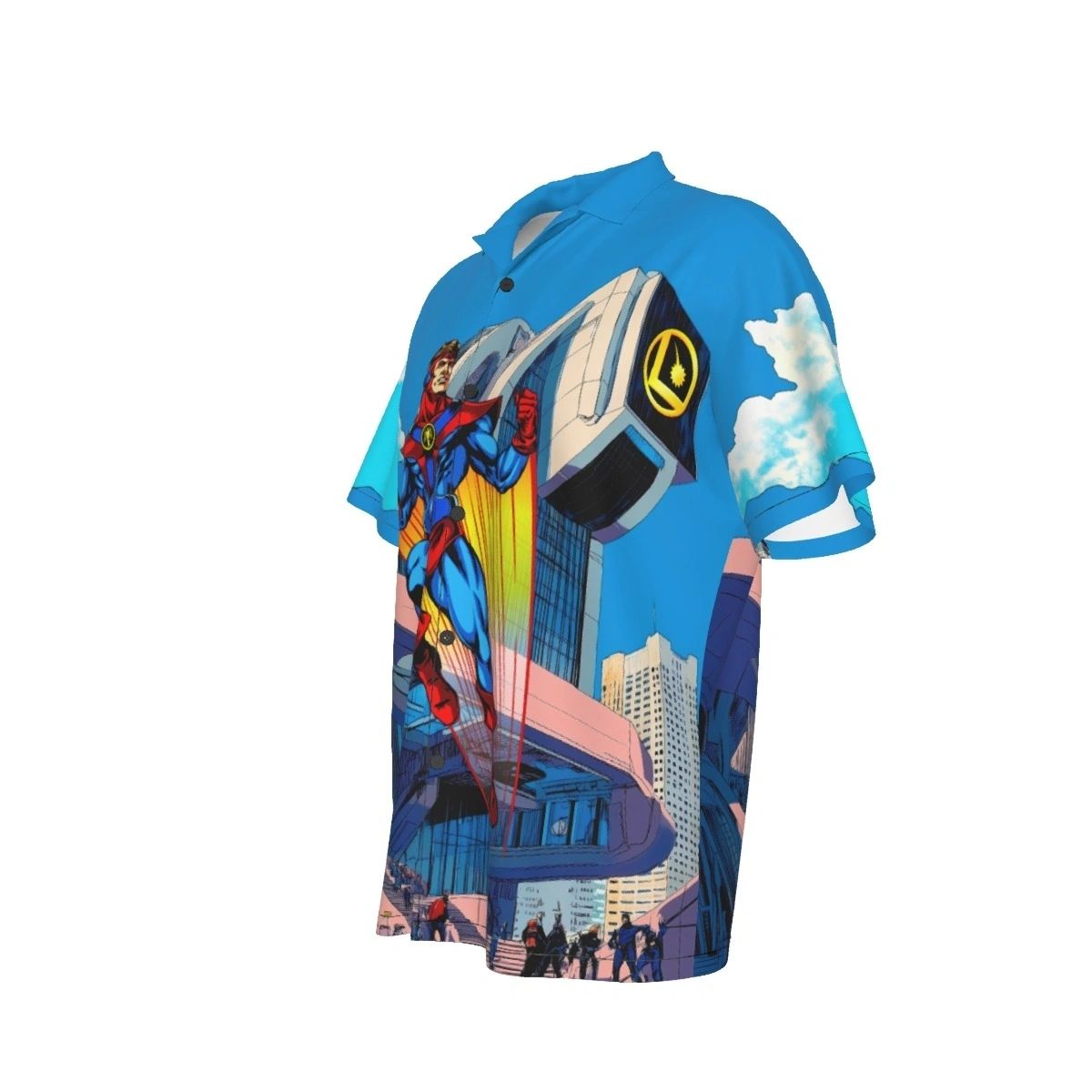 COLOSSAL BOY READY ALL OVER SHIRT AND TANK TOP