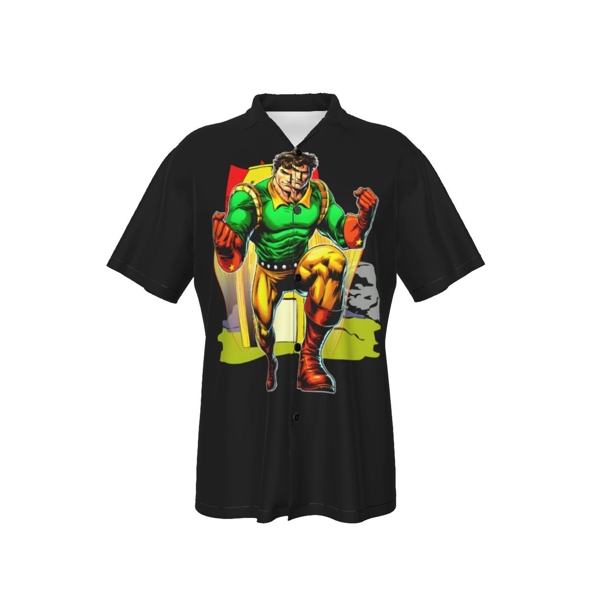 GIM ALLON READY ALL OVER SHIRT AND TANK TOP - COLOSSAL BOY