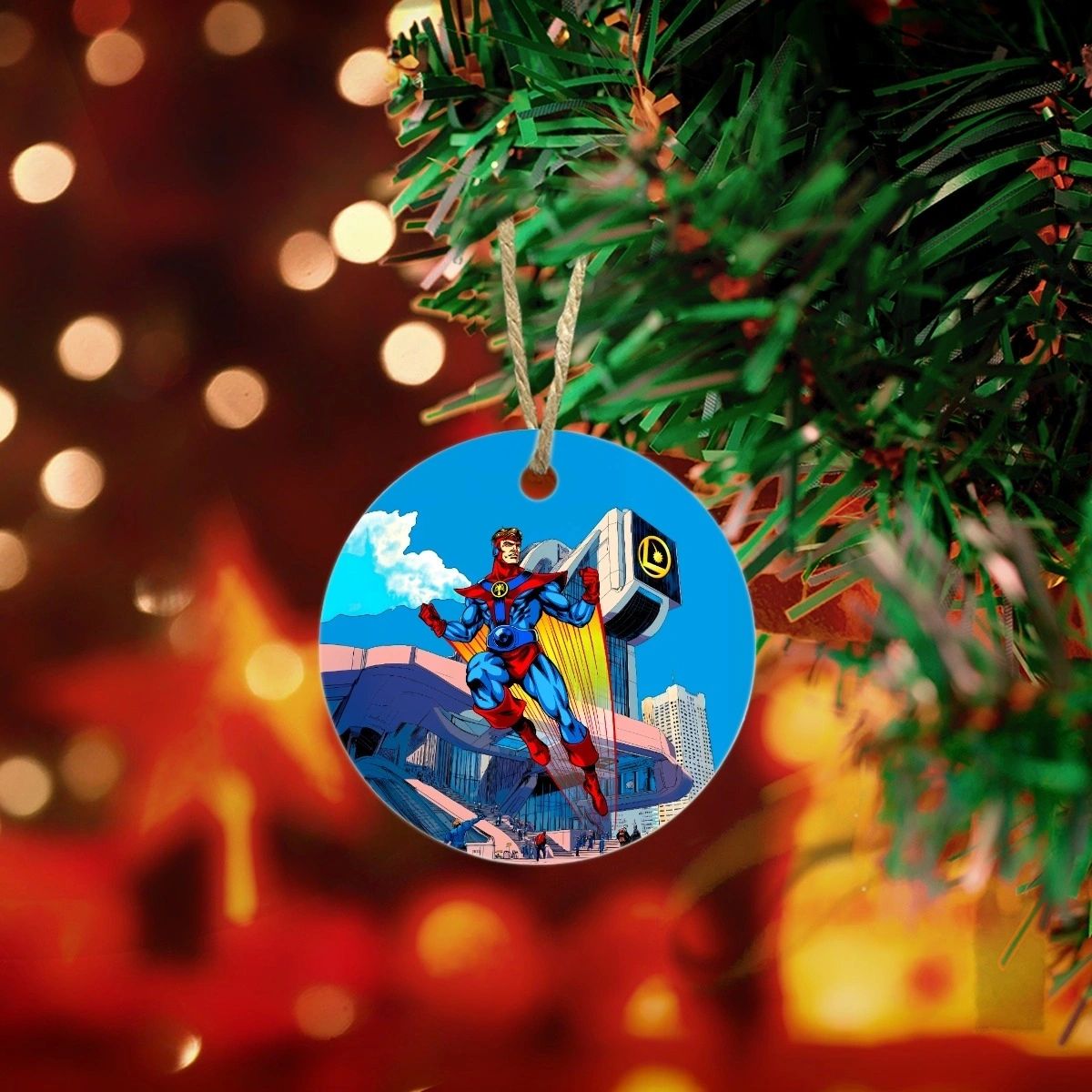 COLOSSAL BOY READY CHRISTMAS TREE ORNAMENT