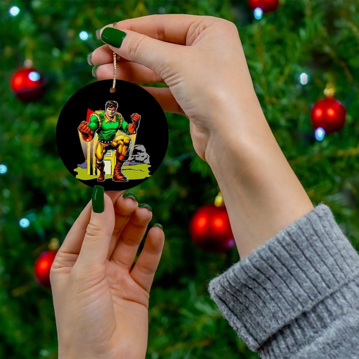 GIM ALLON READY CHRISTMAS TREE ORNAMENT