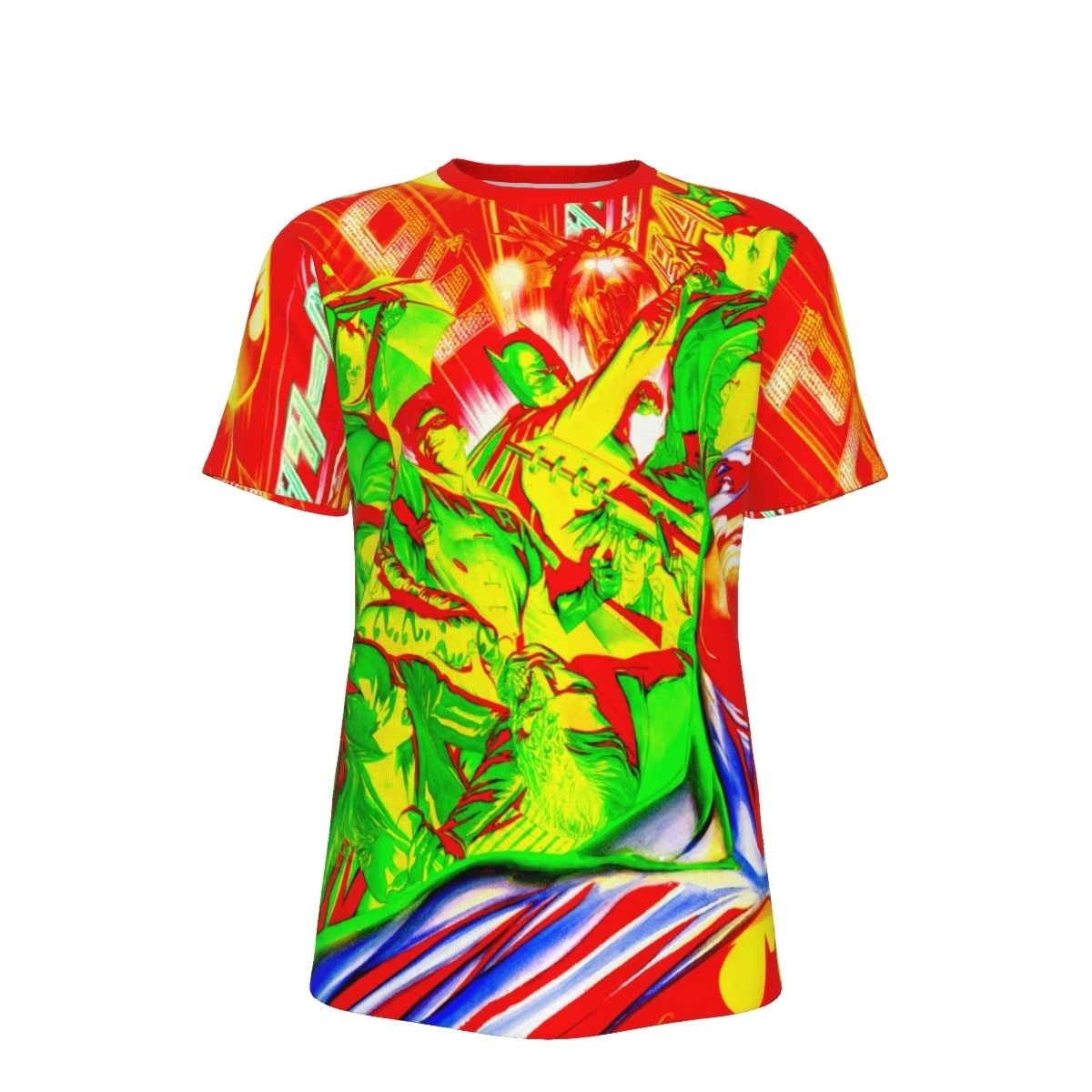 BATMAN 682 ALL OVER PRINT SHIRT AND TANK TOP - ALEX ROSS COVER