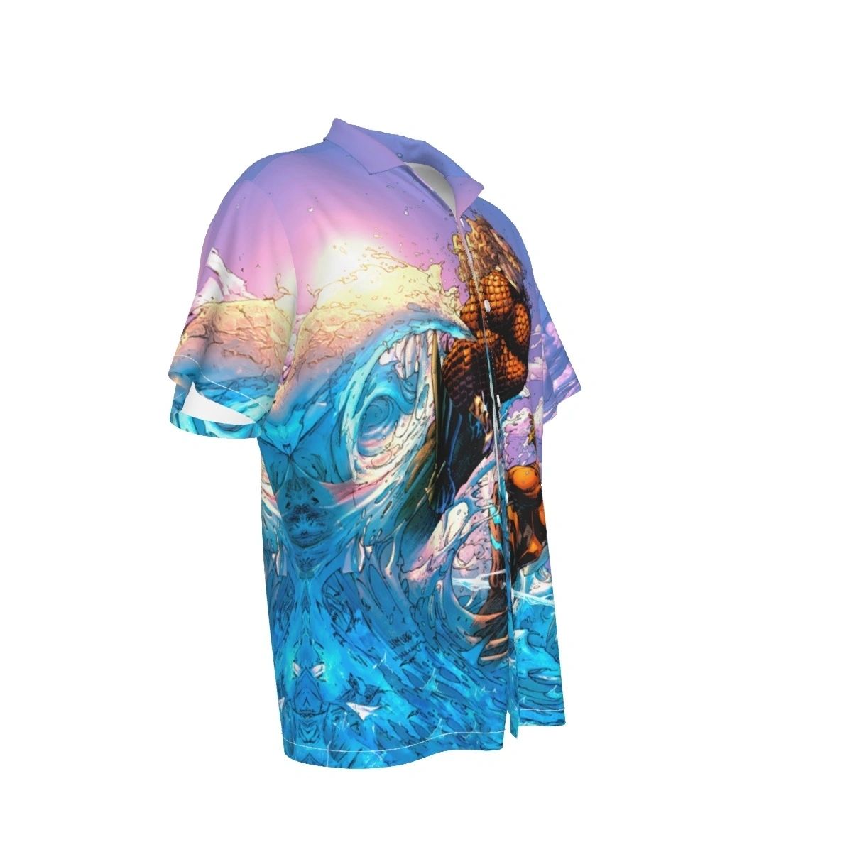 AQUAMEN 1 VAR B ALL OVER PRINT SHIRT AND TANK TOP - AQUALAD