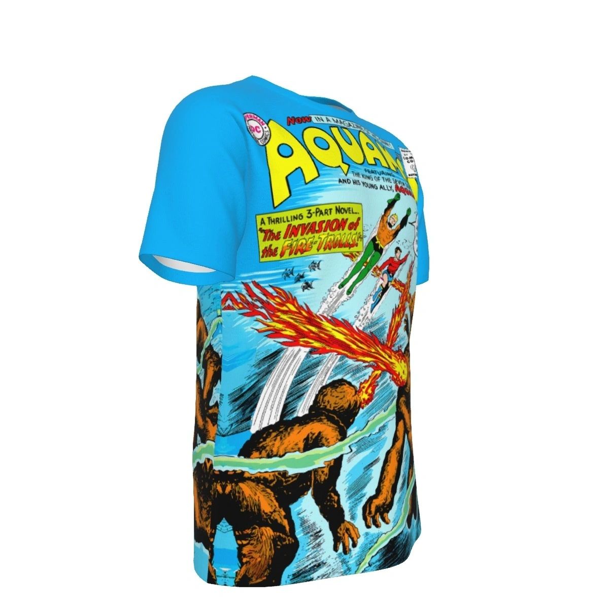 AQUAMAN 1 ALL OVER PRINT SHIRT AND TANK TOP