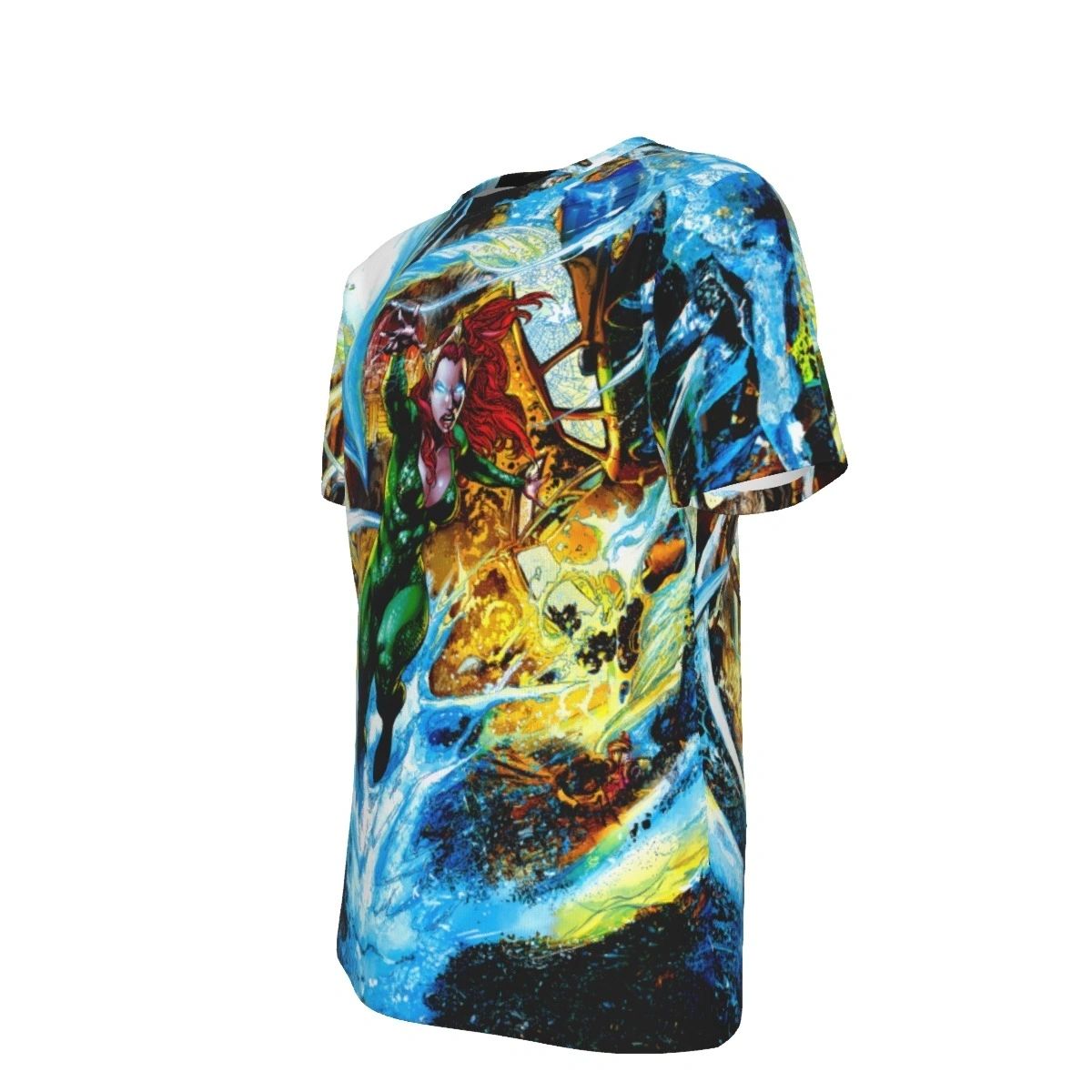 AQUAMAN 6 V7 ALL OVER PRINT SHIRT AND TANK TOP - MERA