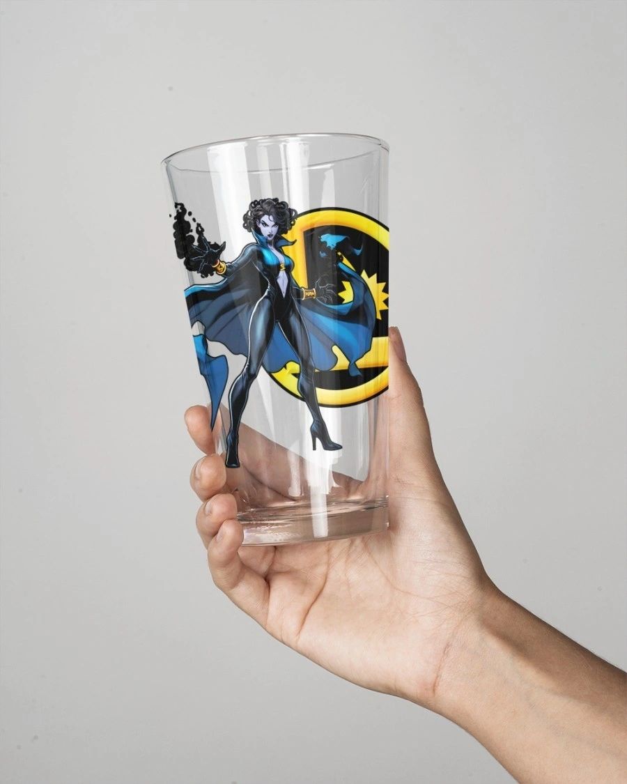 TASMIA MALLOR SHADOW LASS READY Pint Glass (with Free Shipping)