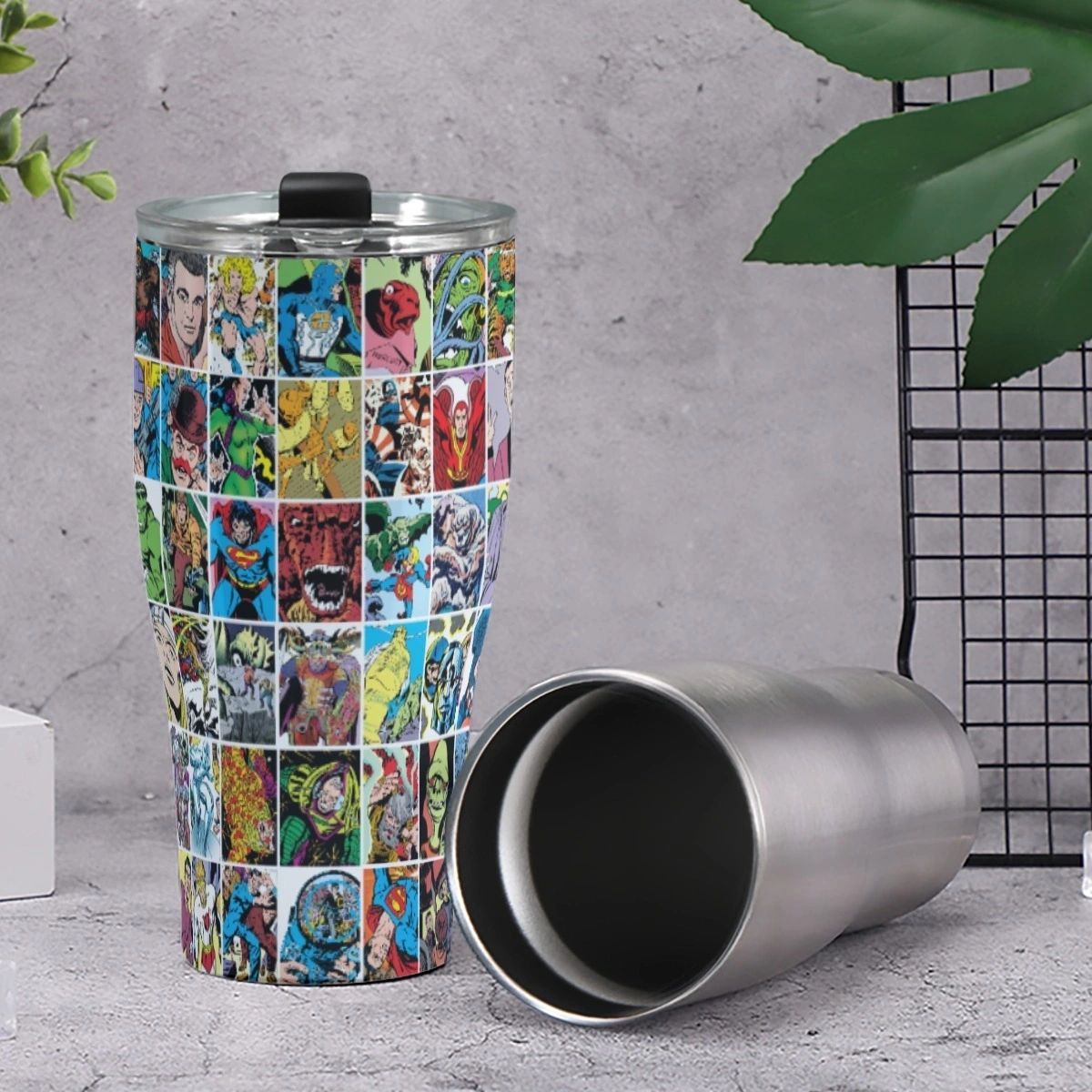 JACK KIRBY ART BOX CONE TUMBLERS