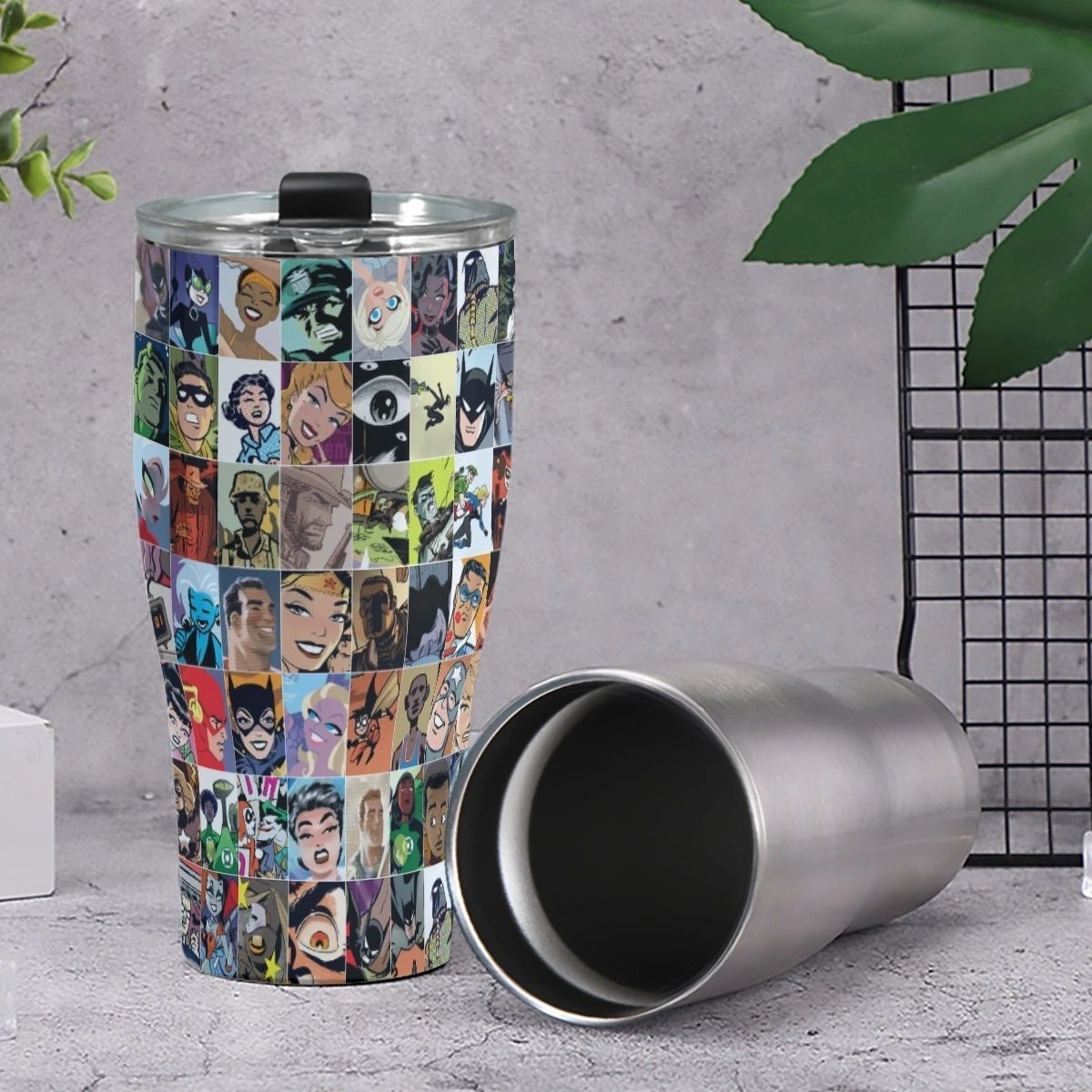 DARWYN COOK ART BOX CONE TUMBLERS