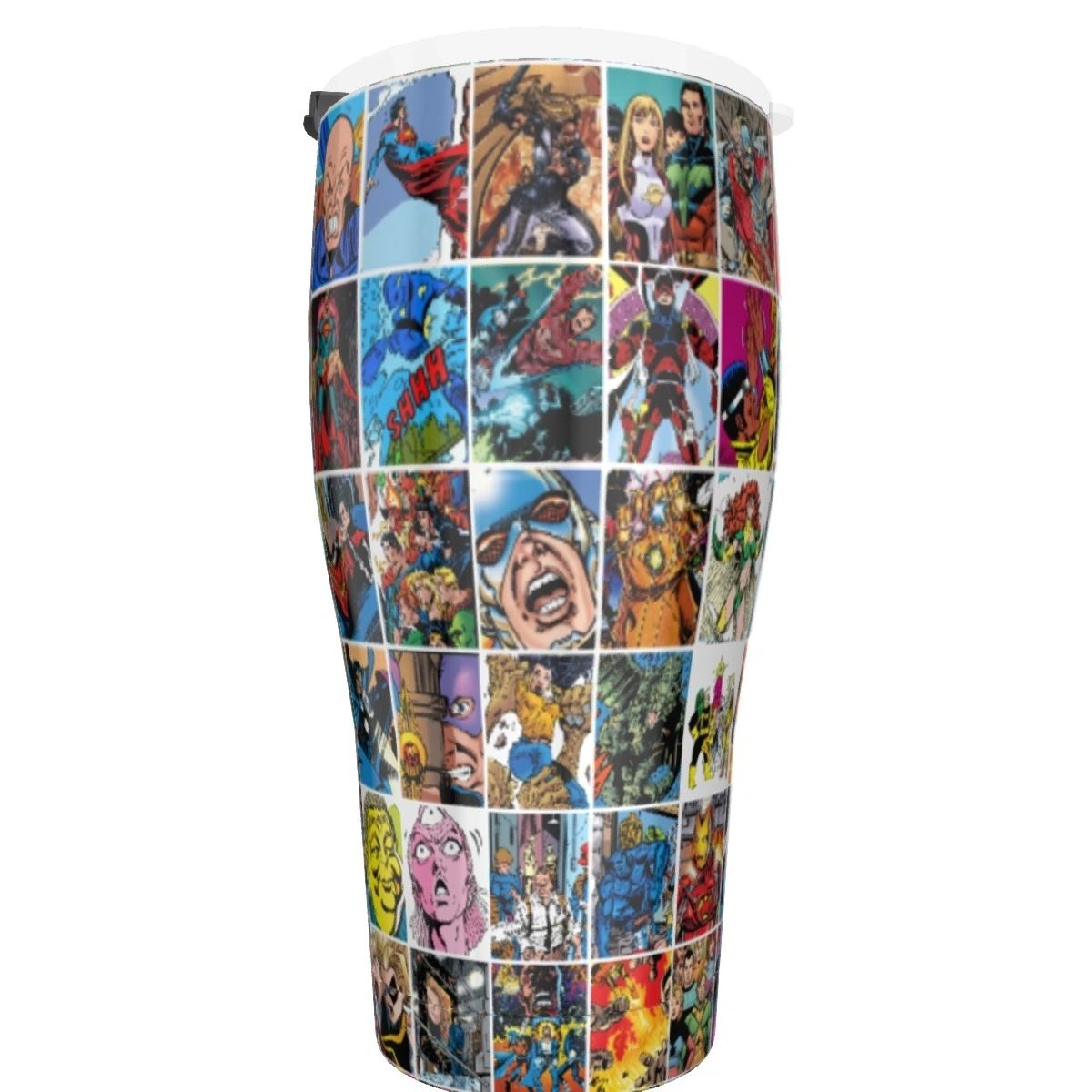 GEORGE PEREZ ART BOX CONE TUMBLERS