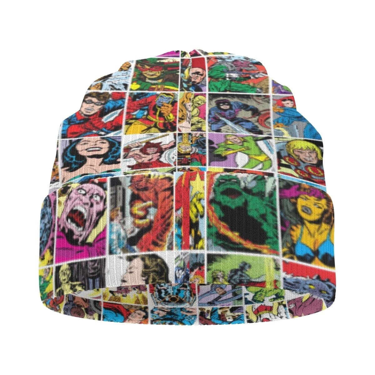 JACK KIRBY ART BOX KNITTED BEANIE