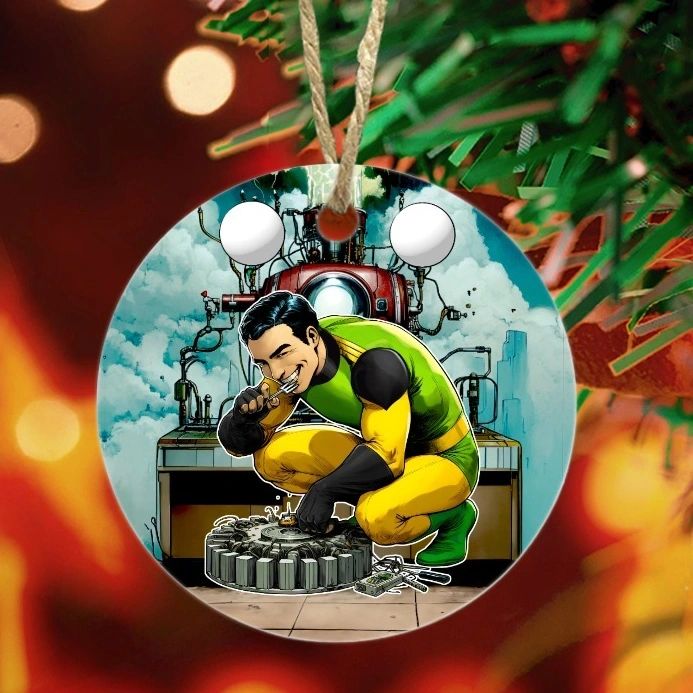 TENZIL KEM CHRISTMAS TREE ORNAMENT - MATTER EATER LAD