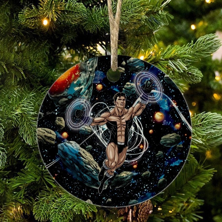 COSMIC BOY READY 2 CHRISTMAS TREE ORNAMENT