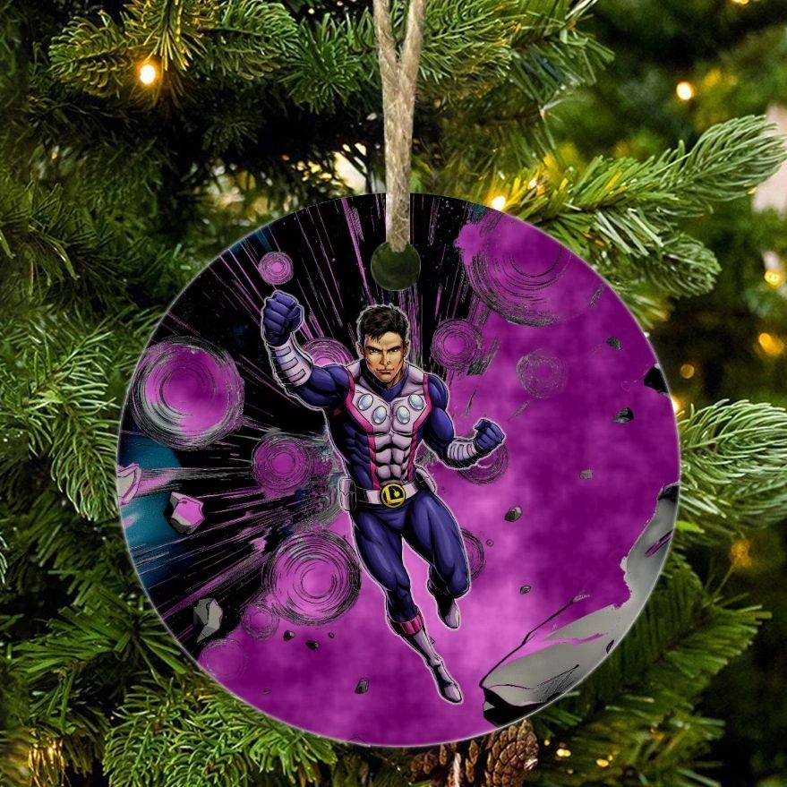 COSMIC BOY READY CHRISTMAS TREE ORNAMENT