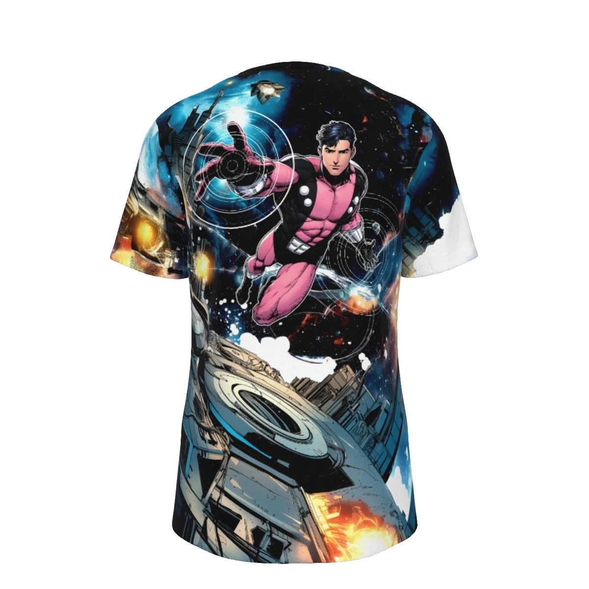 ROKK KRINN READY ALL OVER SHIRT AND TANK TOP - COSMIC BOY