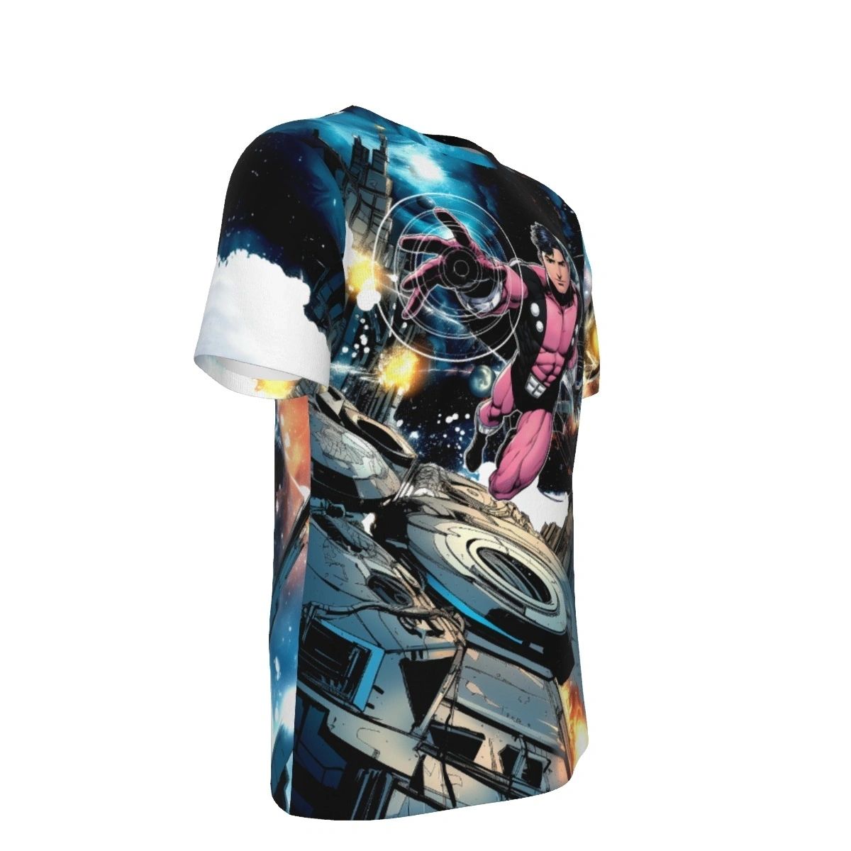 ROKK KRINN READY ALL OVER SHIRT AND TANK TOP - COSMIC BOY