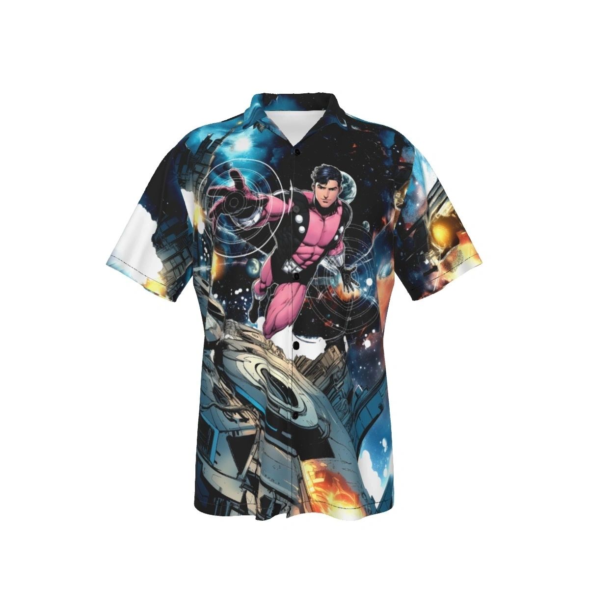 ROKK KRINN READY ALL OVER SHIRT AND TANK TOP - COSMIC BOY