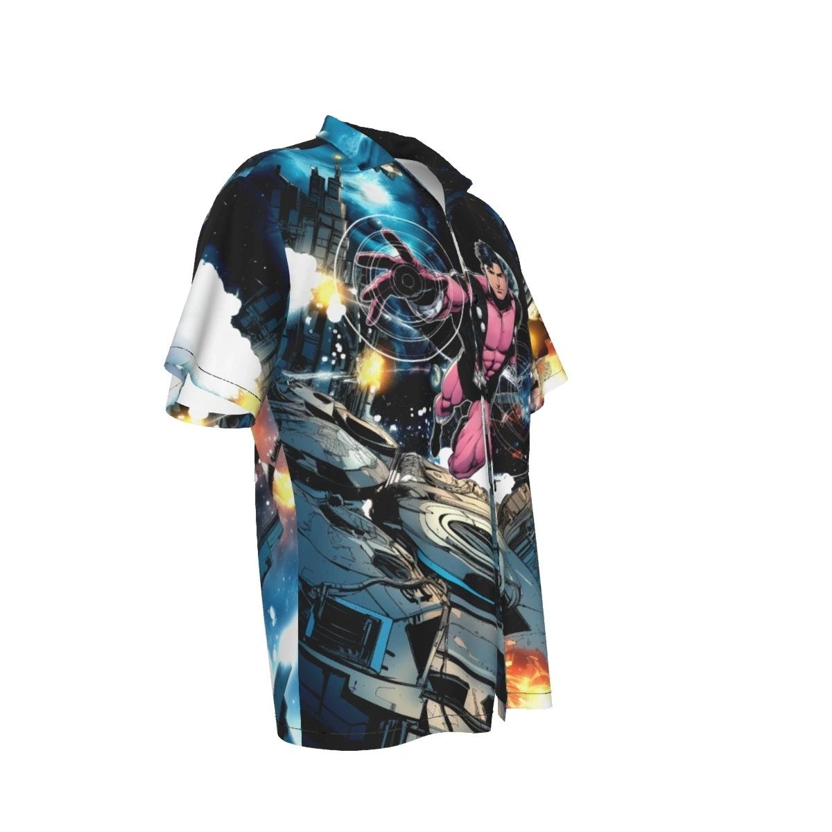 ROKK KRINN READY ALL OVER SHIRT AND TANK TOP - COSMIC BOY