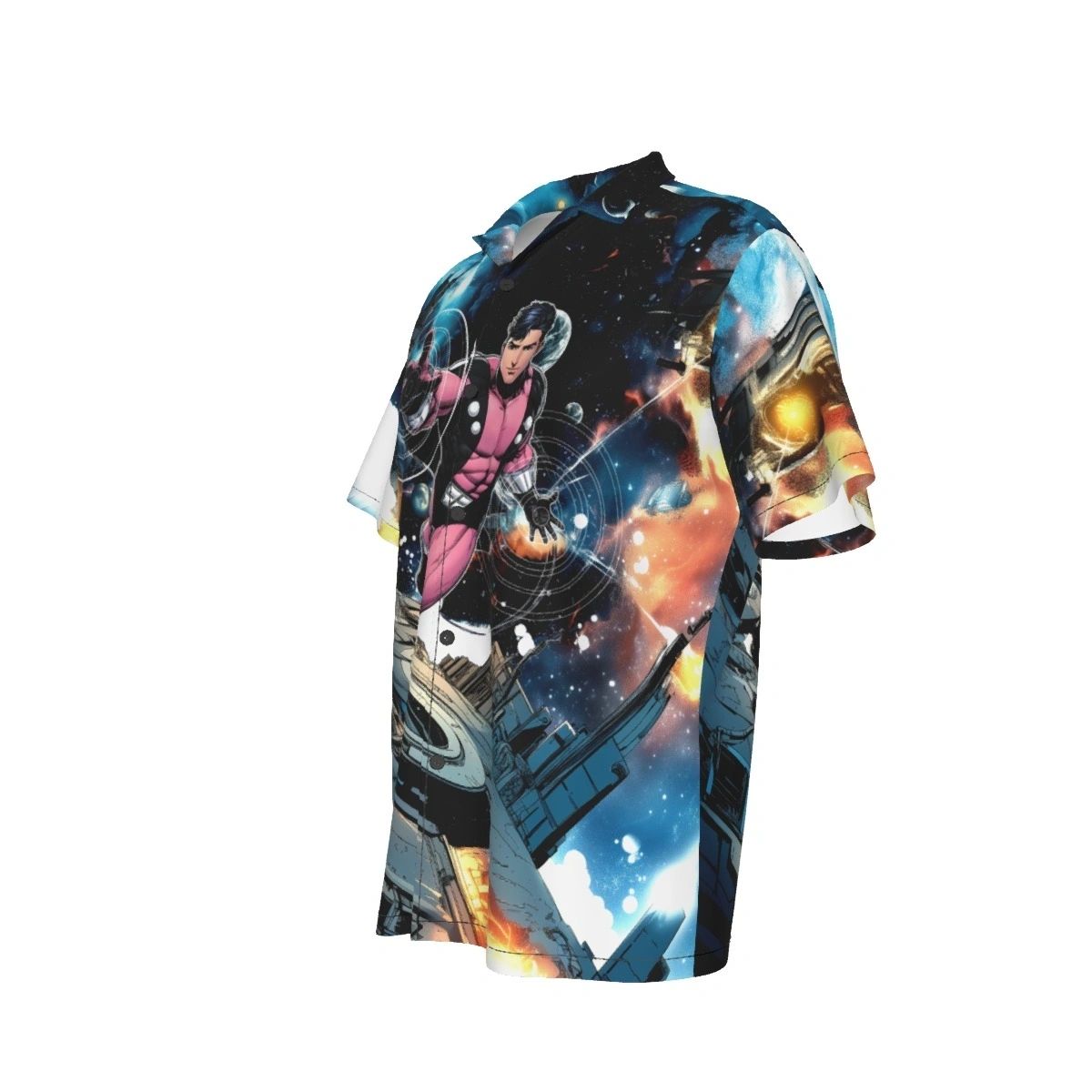ROKK KRINN READY ALL OVER SHIRT AND TANK TOP - COSMIC BOY