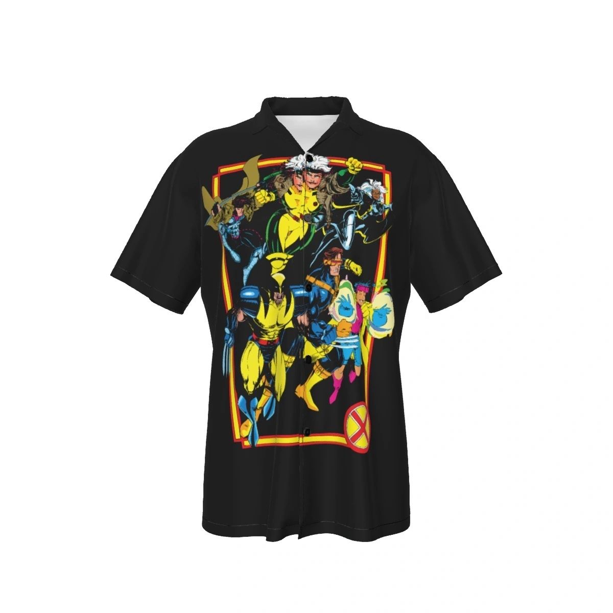 ANIMATED XMEN PINUP ALL OVER SHIRT AND TANK TOP