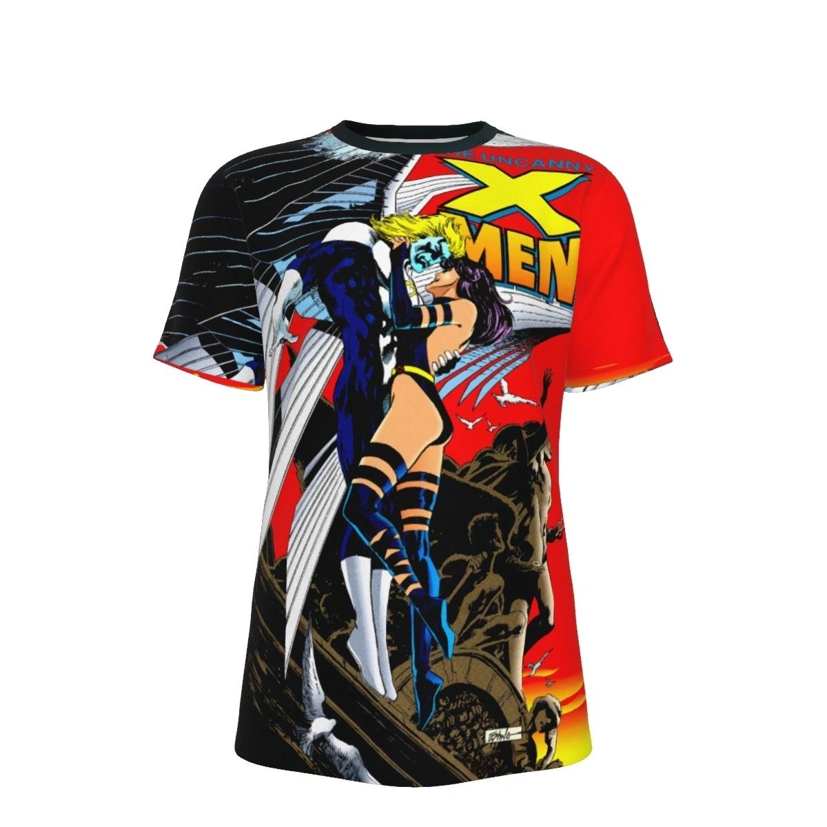 ANGEL PSYLOCKE KISS ALL OVER SHIRT AND TANK TOP -XMEN 40 VALENTINES