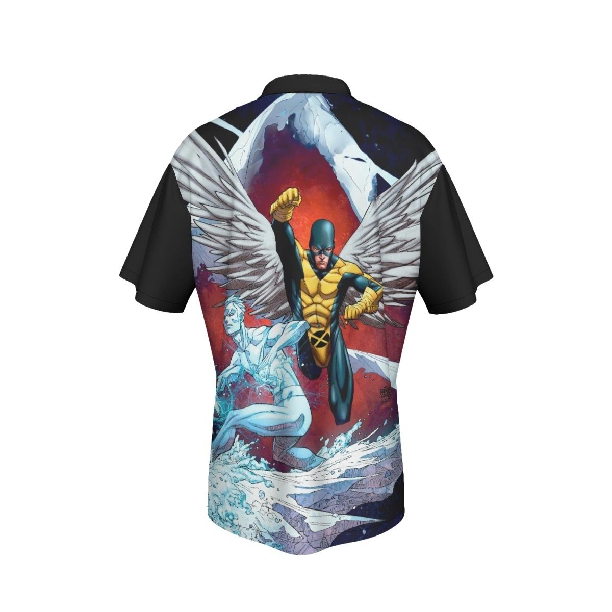 ANGEL & ICEMAN ALL OVER SHIRT AND TANK TOP