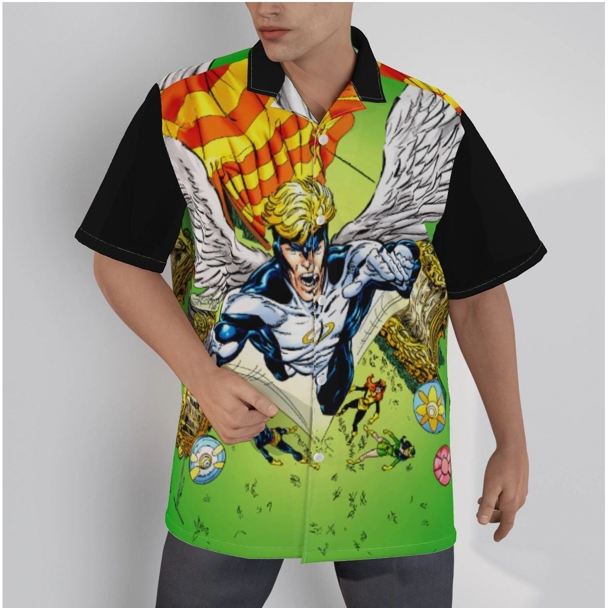 ANGEL ALL OVER SHIRT AND TANK TOP - XMEN HIDDEN YEARS 13 BY BYRNE