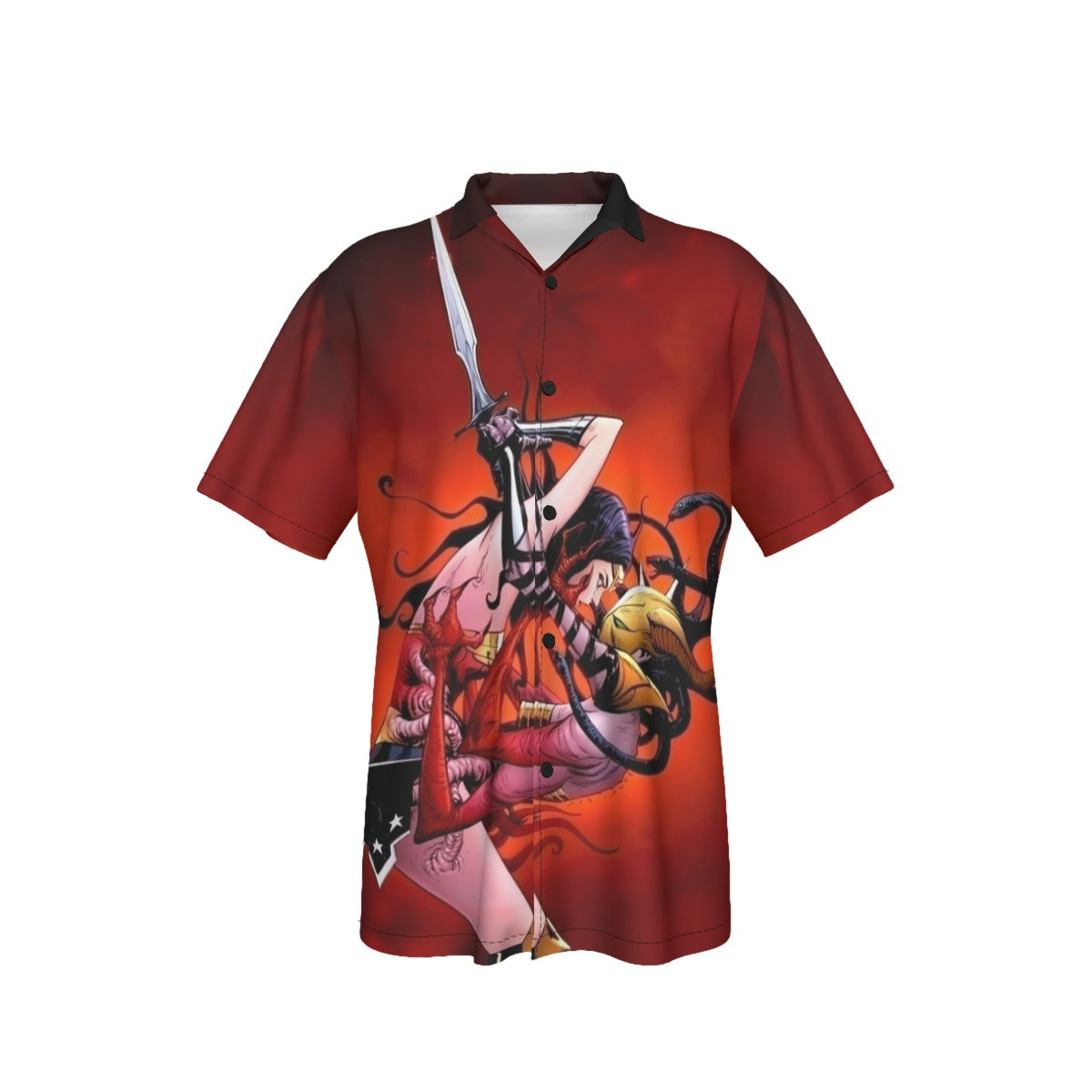 WONDER WOMAN KNIGHT TERRORS 2 ALL OVER PRINT SHIRT AND TANK TOP - Jae Lee ART