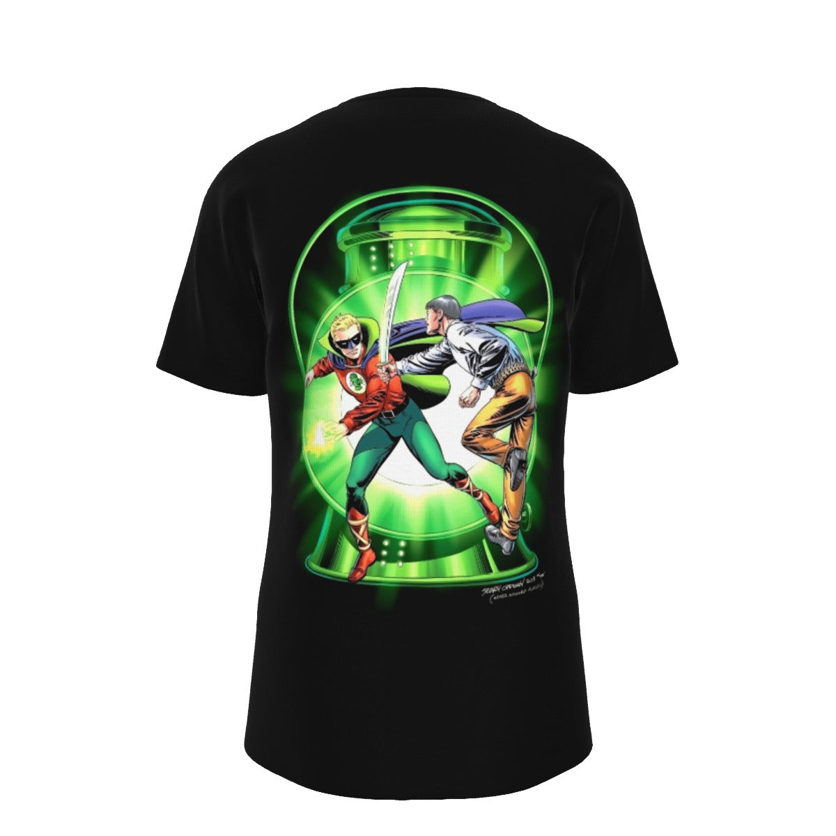 ALAN SCOTT THE GREEN LANTERN 3 ALL OVER PRINT SHIRT AND TANK TOP- GREEN LANTERN 1 TRIBUTE