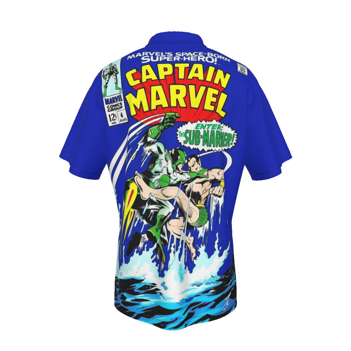 CAPTAIN MARVEL 4 ALL OVER PRINT SHIRT AND TANK TOP