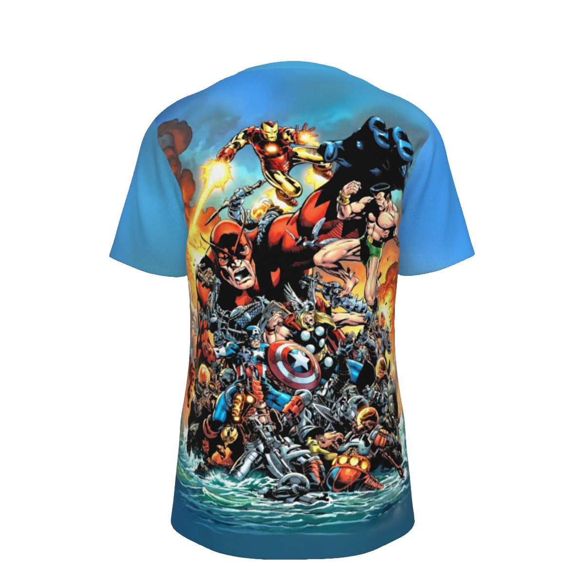 AVENGERS PINUP GO All Over Print Shirt & Tank Top - MICHAEL GOLDEN