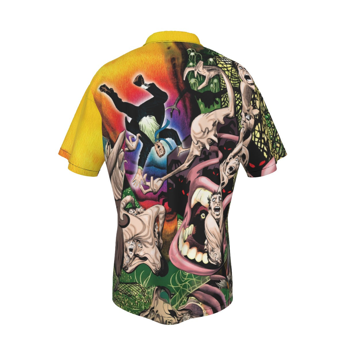 CREEPY STEVE DITKO PIN UP ALL OVER PRINT SHIRT AND TANK TOP