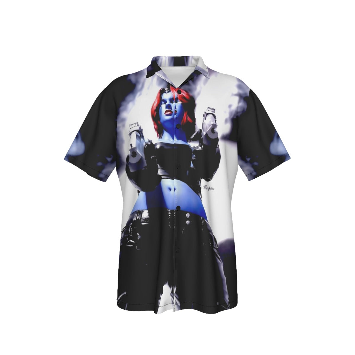 MYSTIQUE PINUP BY MAYHEW ALL OVER PRINT SHIRT AND TANK TOP