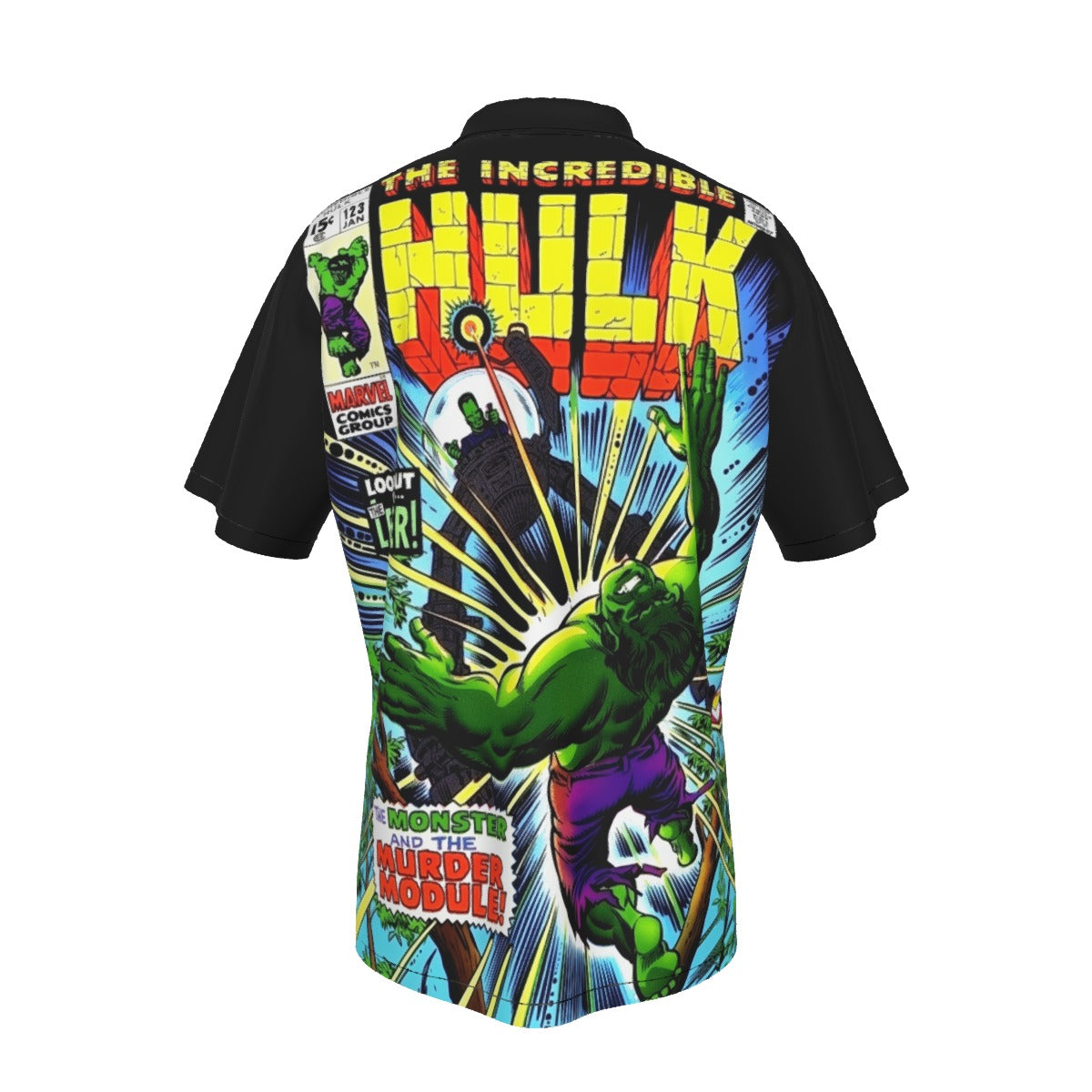 INCREDIBLE HULK 123 ALL OVER PRINT SHIRT AND TANK TOP