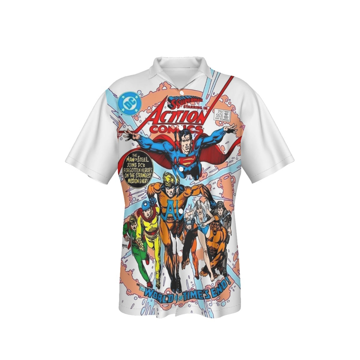 ACTION 553 ALL OVER PRINT SHIRT AND TANK TOP -FORGOTTEN HEROES